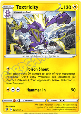 069 / 192 Toxtricity rara normale (EN)