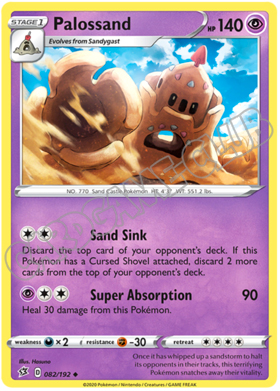 082 / 192 Palossand non comune normale (EN)