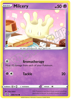 086 / 192 Milcery comune normale (EN)