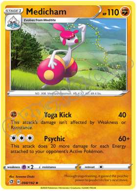 098 / 192 Medicham non comune normale (EN)