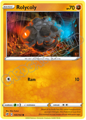 105 / 192 Rolycoly comune normale (EN)