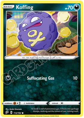 112 / 192 Koffing comune normale (EN)
