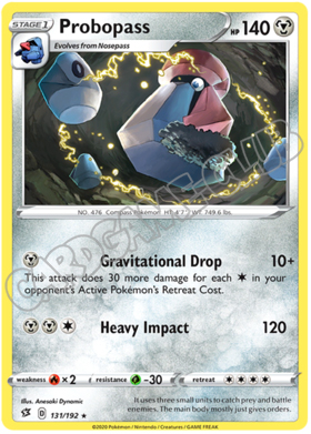 131 / 192 Probopass rara normale (EN)