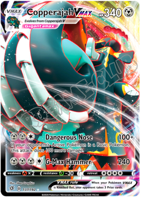 137 / 192 Copperajah VMAX rara VMAX foil (EN)