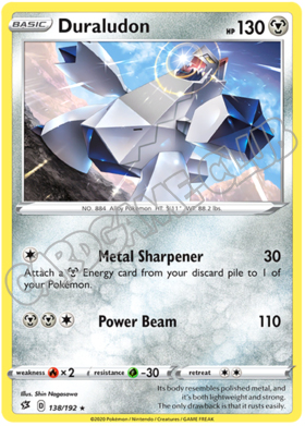 138 / 192 Duraludon rara foil (EN)