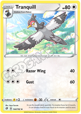 144 / 192 Tranquill non comune normale (EN)