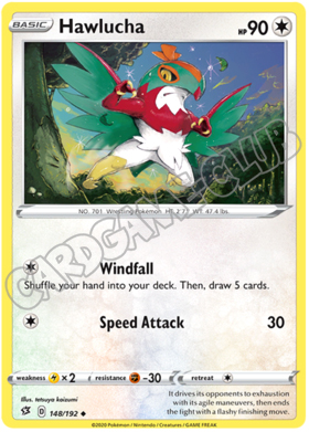 148 / 192 Hawlucha non comune normale (EN)