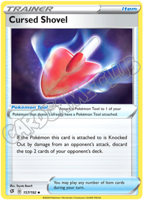 157 / 192 Cursed Shovel non comune normale (EN)
