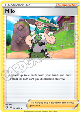 161 / 192 Milo non comune normale (EN)