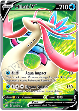 179 / 192 Milotic V ultra rara foil (EN)
