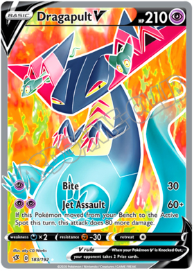 183 / 192 Dragapult V ultra rara foil (EN)
