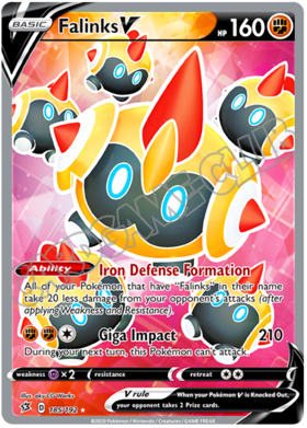 185 / 192 Falinks V ultra rara foil (EN)