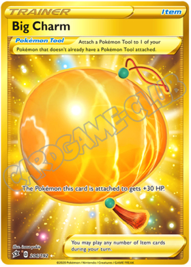 206 / 192 Big Charm rara segreta foil (EN)