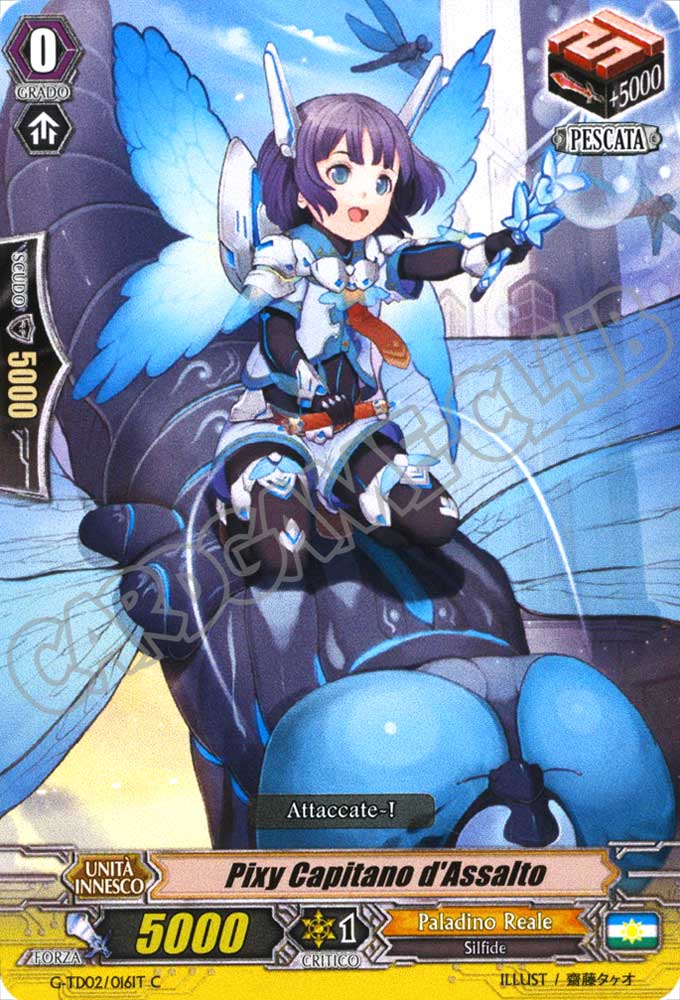 G-TD02-IT016 Pixy Capitano d'Assalto comune normale (IT) -NEAR MINT-