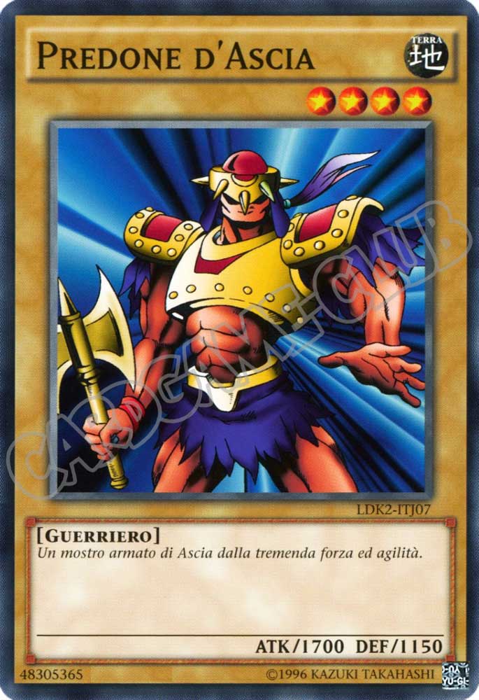 LDK2-ITJ07 Predone d'Ascia comune Unlimited (IT) -NEAR MINT-