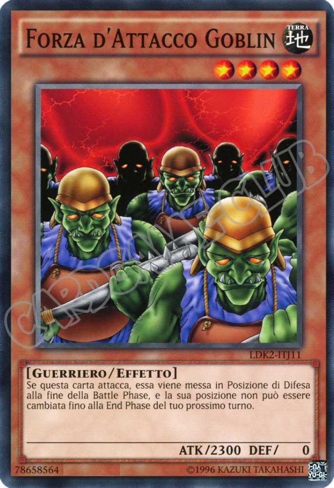 LDK2-ITJ11 Forza d'Attacco Goblin comune Unlimited (IT) -NEAR MINT-