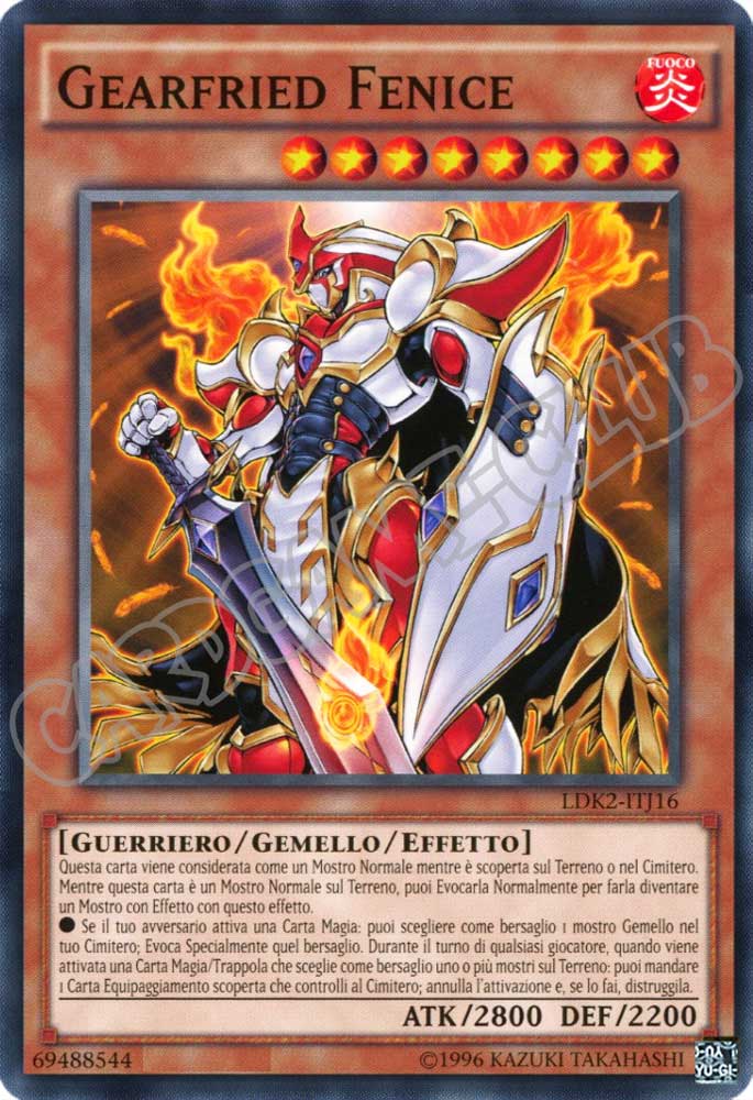 LDK2-ITJ16 Gearfried Fenice comune Unlimited (IT) -NEAR MINT-