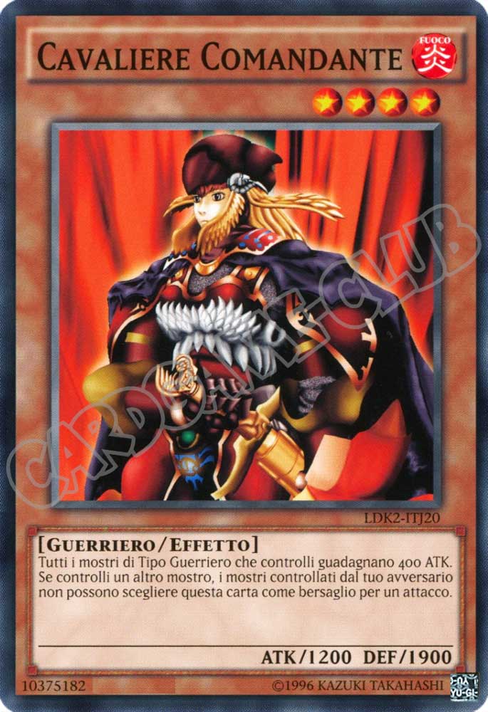 LDK2-ITJ20 Cavaliere Comandante comune Unlimited (IT) -NEAR MINT-