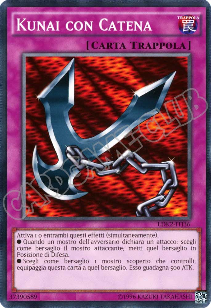 LDK2-ITJ36 Kunai con Catena comune Unlimited (IT) -NEAR MINT-