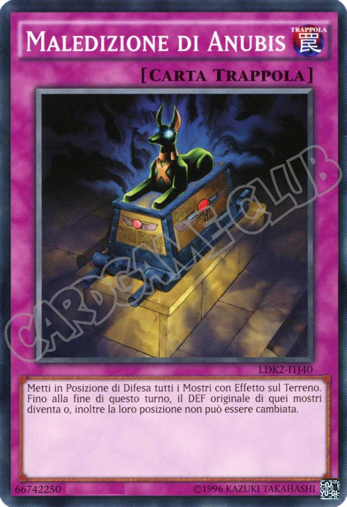LDK2-ITJ40 Maledizione di Anubis comune Unlimited (IT) -NEAR MINT-