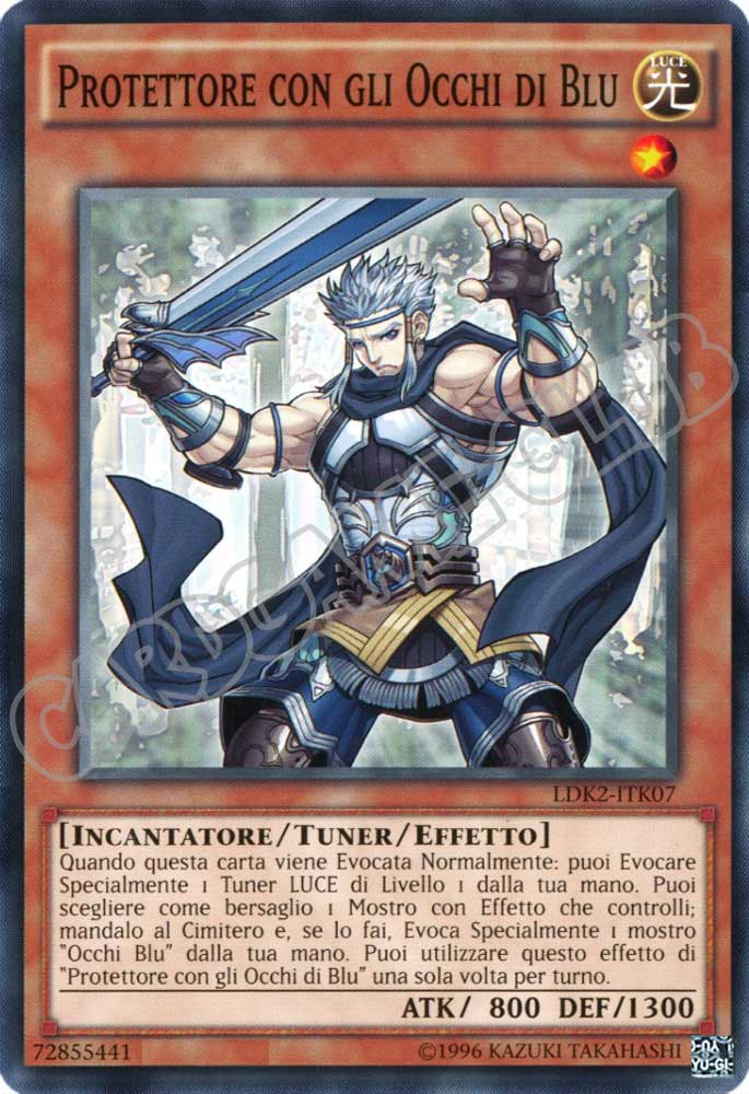 LDK2-ITK07 Protettore con gli Occhi di Blu comune Unlimited (IT) -NEAR MINT-
