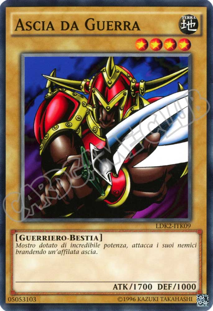 LDK2-ITK09 Ascia da Guerra comune Unlimited (IT) -NEAR MINT-