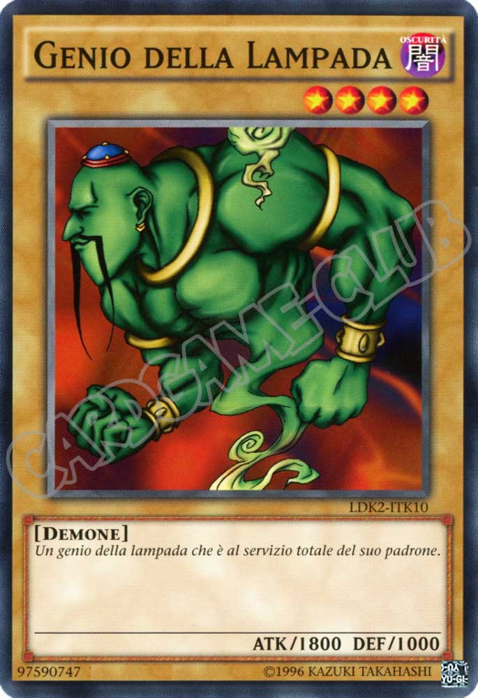 LDK2-ITK10 Genio della Lampada comune Unlimited (IT) -NEAR MINT-