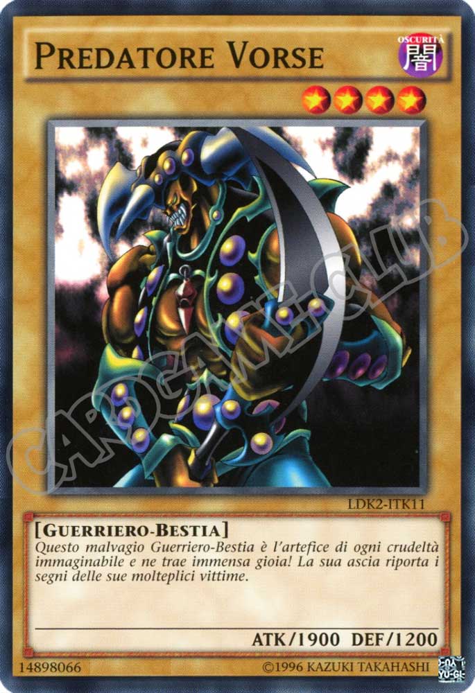 LDK2-ITK11 Predatore Vorse comune Unlimited (IT) -NEAR MINT-