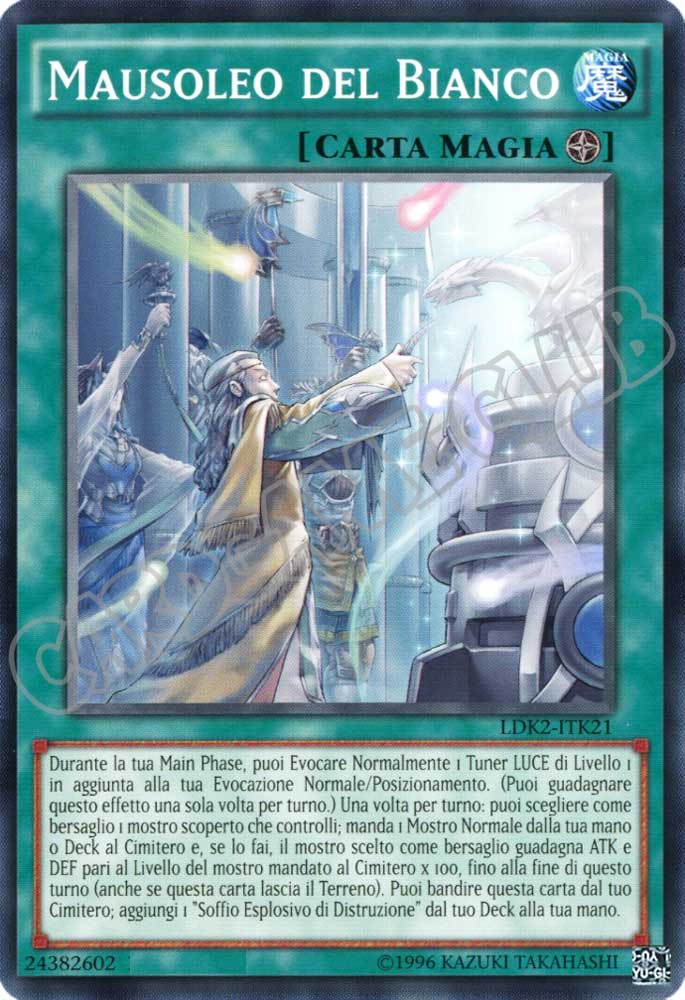 LDK2-ITK21 Mausoleo del Bianco comune Unlimited (IT) -NEAR MINT-
