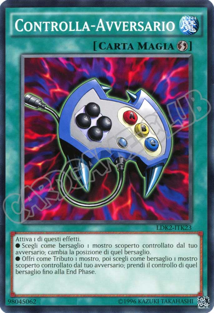 LDK2-ITK23 Controlla-Avversario comune Unlimited (IT) -NEAR MINT-