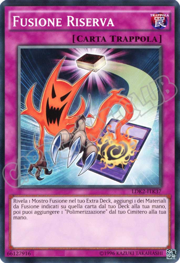 LDK2-ITK37 Fusione Riserva comune Unlimited (IT) -NEAR MINT-