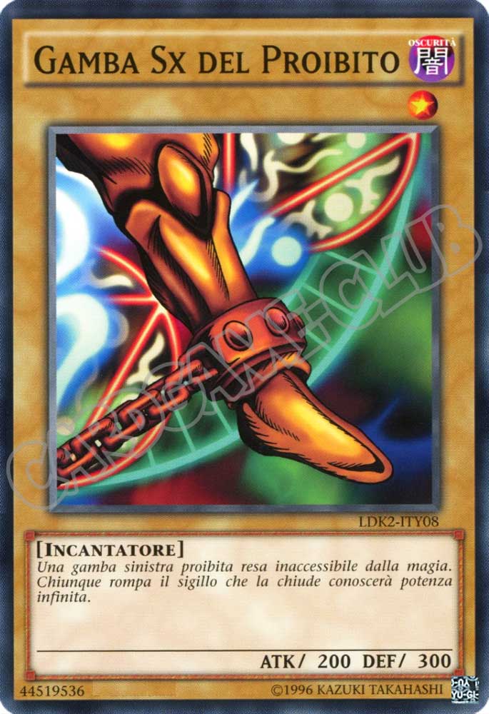 LDK2-ITY08 Gamba Sx del Proibito comune Unlimited (IT) -NEAR MINT-