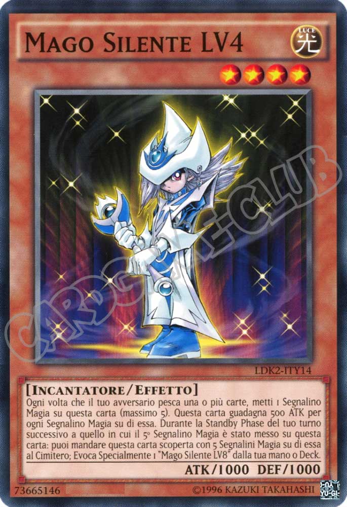 LDK2-ITY14 Mago Silente LV4 comune Unlimited (IT) -NEAR MINT-