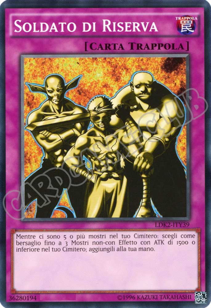 LDK2-ITY39 Soldato di Riserva comune Unlimited (IT) -NEAR MINT-