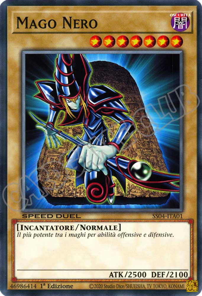 SS04-ITA01 Mago Nero comune 1a Edizione (IT) -NEAR MINT-