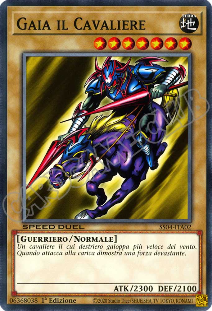 SS04-ITA02 Gaia il Cavaliere comune 1a Edizione (IT) -NEAR MINT-