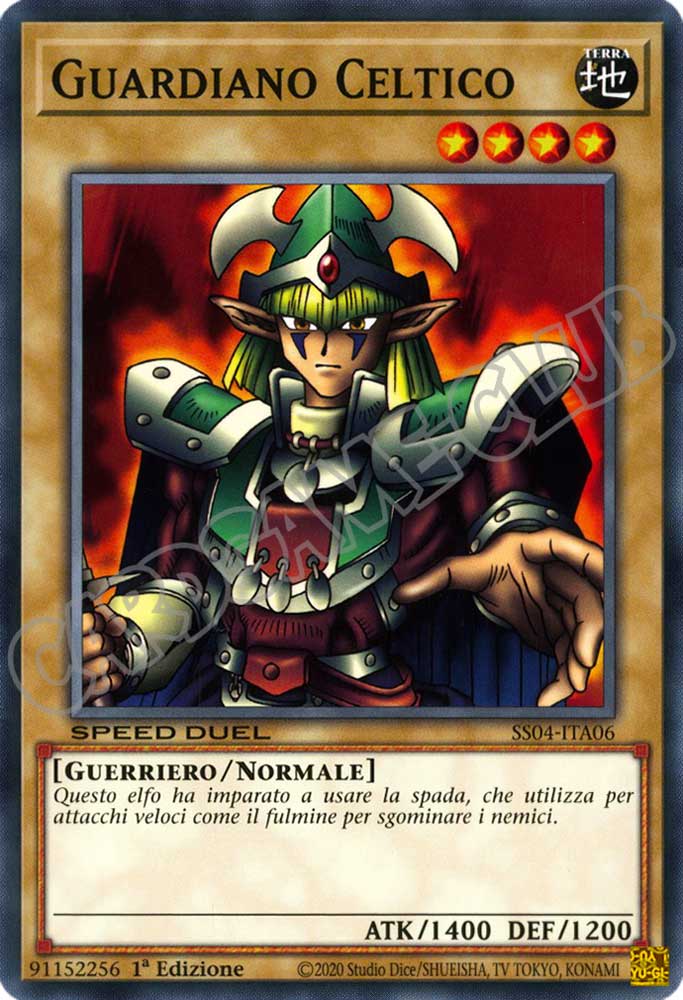 SS04-ITA06 Guardiano Celtico comune 1a Edizione (IT) -NEAR MINT-