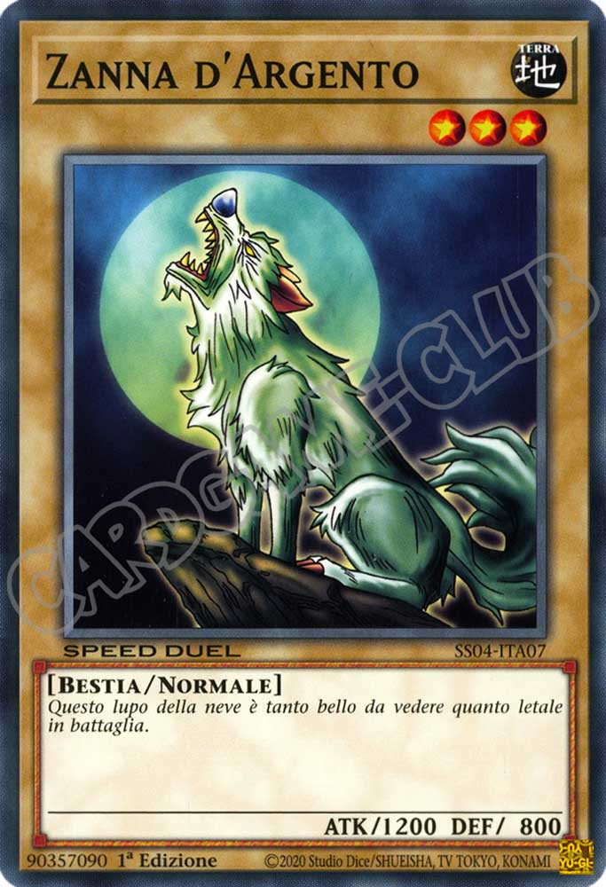 SS04-ITA07 Zanna d'Argento comune 1a Edizione (IT) -NEAR MINT-