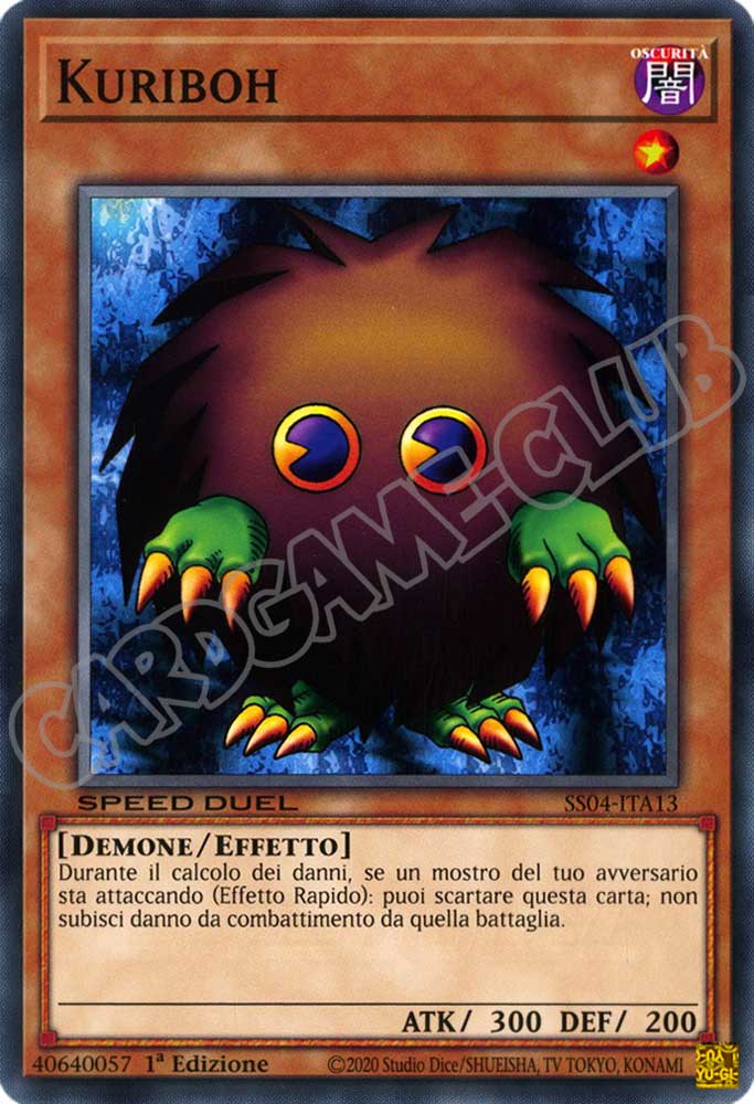 SS04-ITA13 Kuriboh comune 1a Edizione (IT) -NEAR MINT-