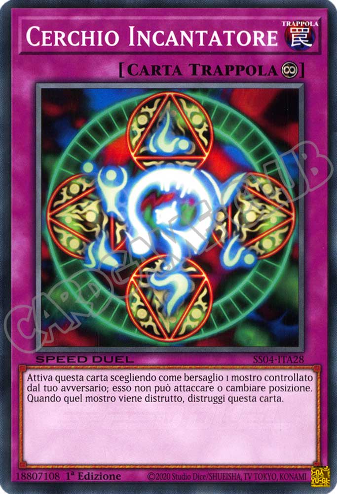 SS04-ITA28 Cerchio Incantatore comune 1a Edizione (IT) -NEAR MINT-
