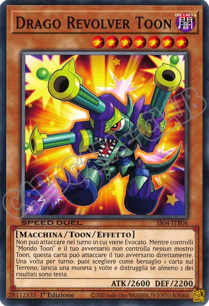 SS04-ITB06 Drago Revolver Toon comune 1a Edizione (IT) -NEAR MINT-