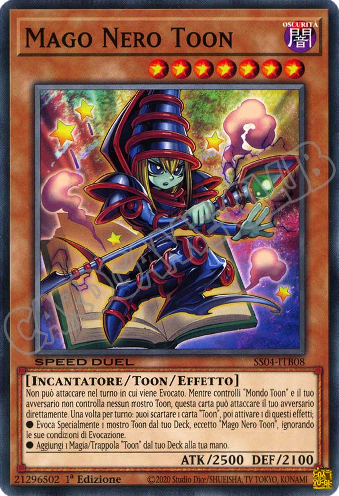 SS04-ITB08 Mago Nero Toon comune 1a Edizione (IT) -NEAR MINT-