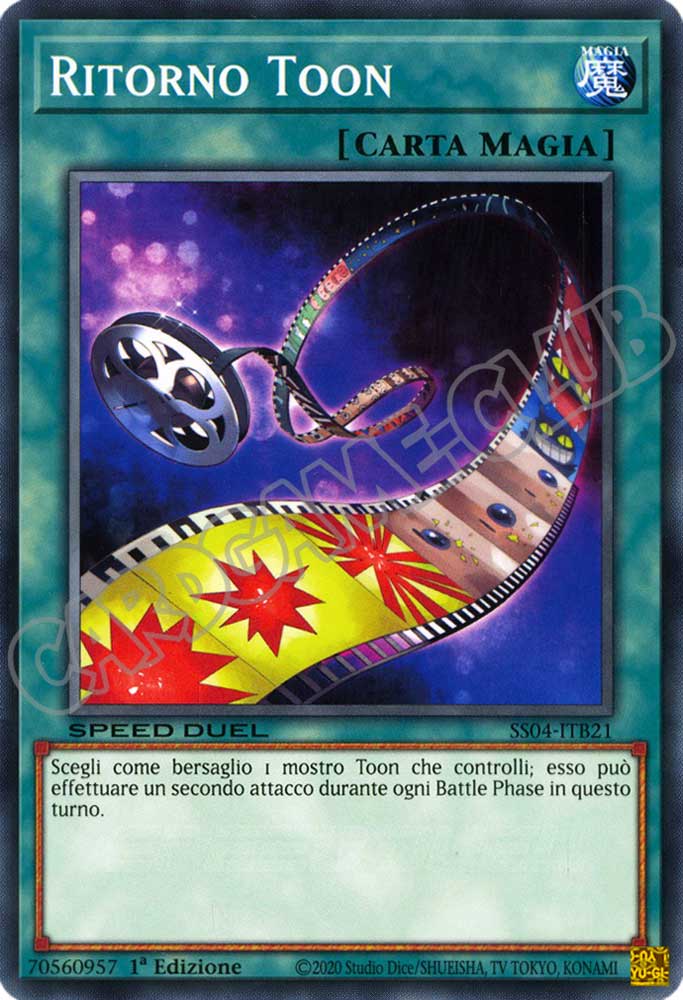 SS04-ITB21 Ritorno Toon comune 1a Edizione (IT) -NEAR MINT-