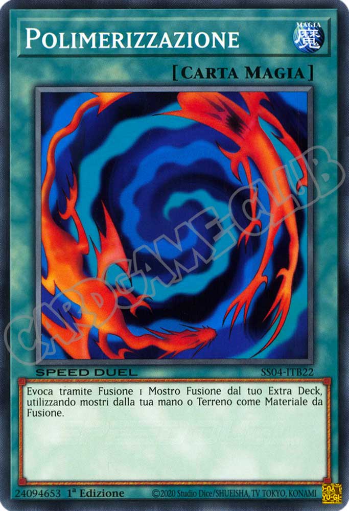 SS04-ITB22 Polimerizzazione comune 1a Edizione (IT) -NEAR MINT-