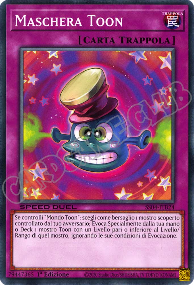 SS04-ITB24 Maschera Toon comune 1a Edizione (IT) -NEAR MINT-