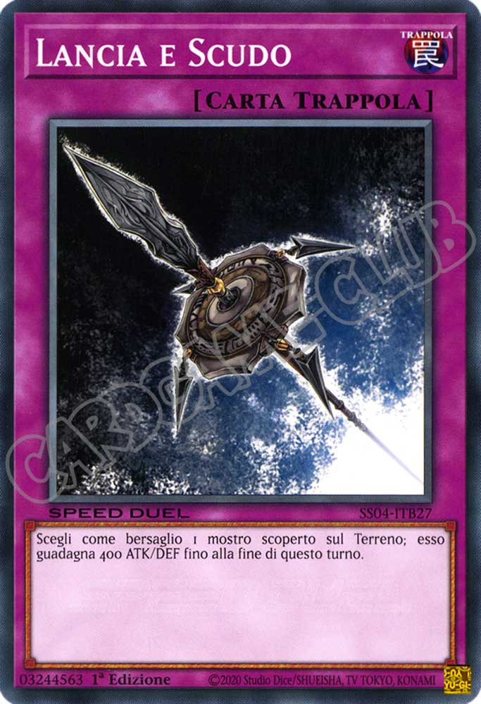 SS04-ITB27 Lancia e Scudo comune 1a Edizione (IT) -NEAR MINT-