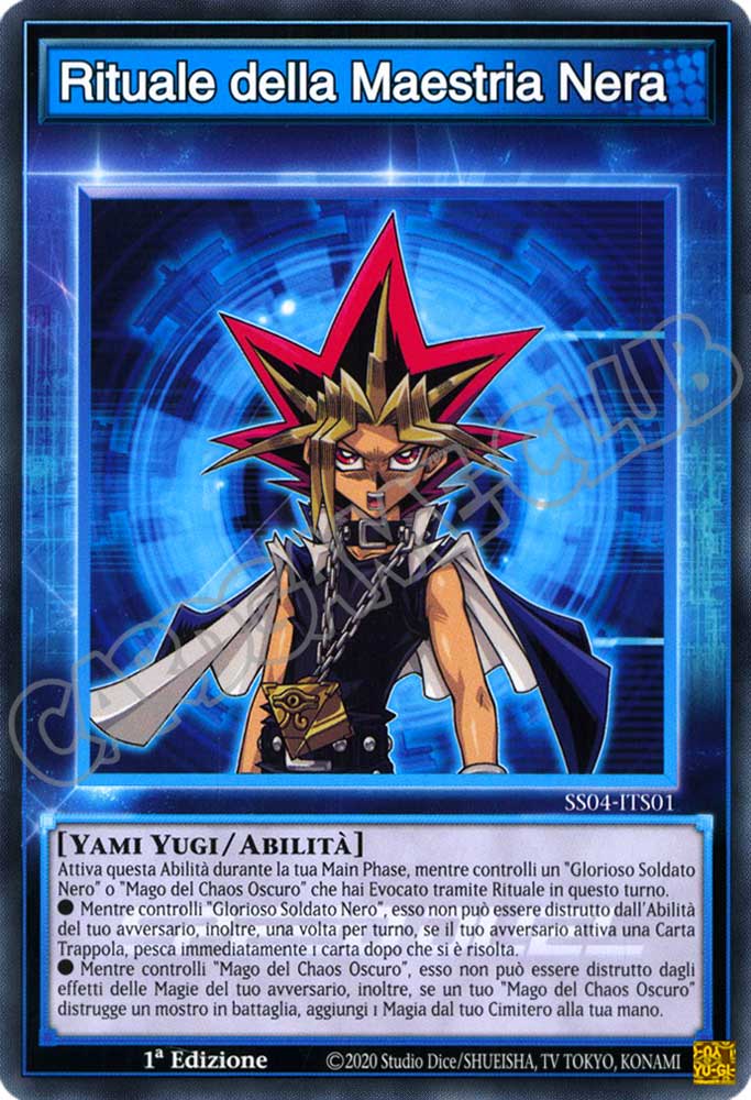 SS04-ITS01 Rituale della Maestria Nera comune 1a Edizione (IT) -NEAR MINT-