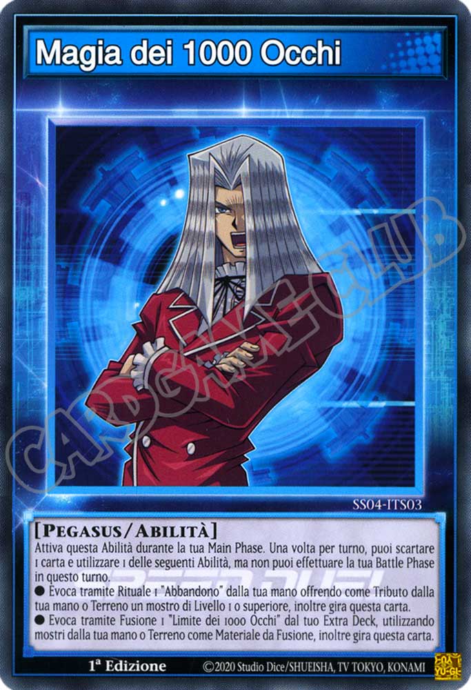 SS04-ITS03 Magia dei 1000 Occhi comune 1a Edizione (IT) -NEAR MINT-