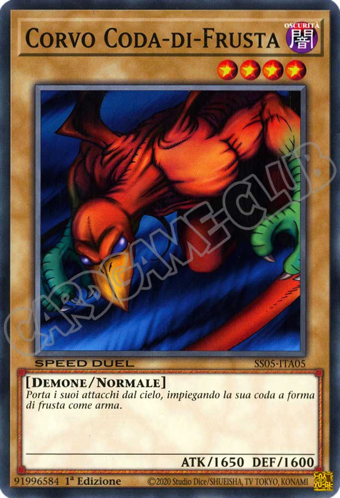 SS05-ITA05 Corvo Coda-di-Frusta comune 1a Edizione (IT) -NEAR MINT-