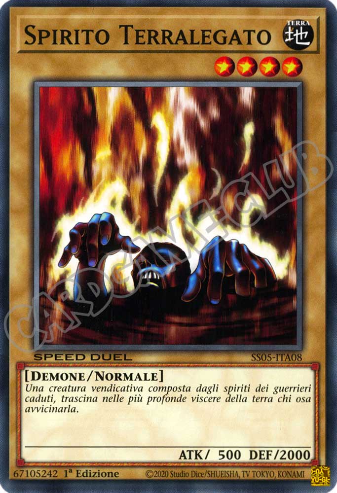 SS05-ITA08 Spirito Terralegato comune 1a Edizione (IT) -NEAR MINT-